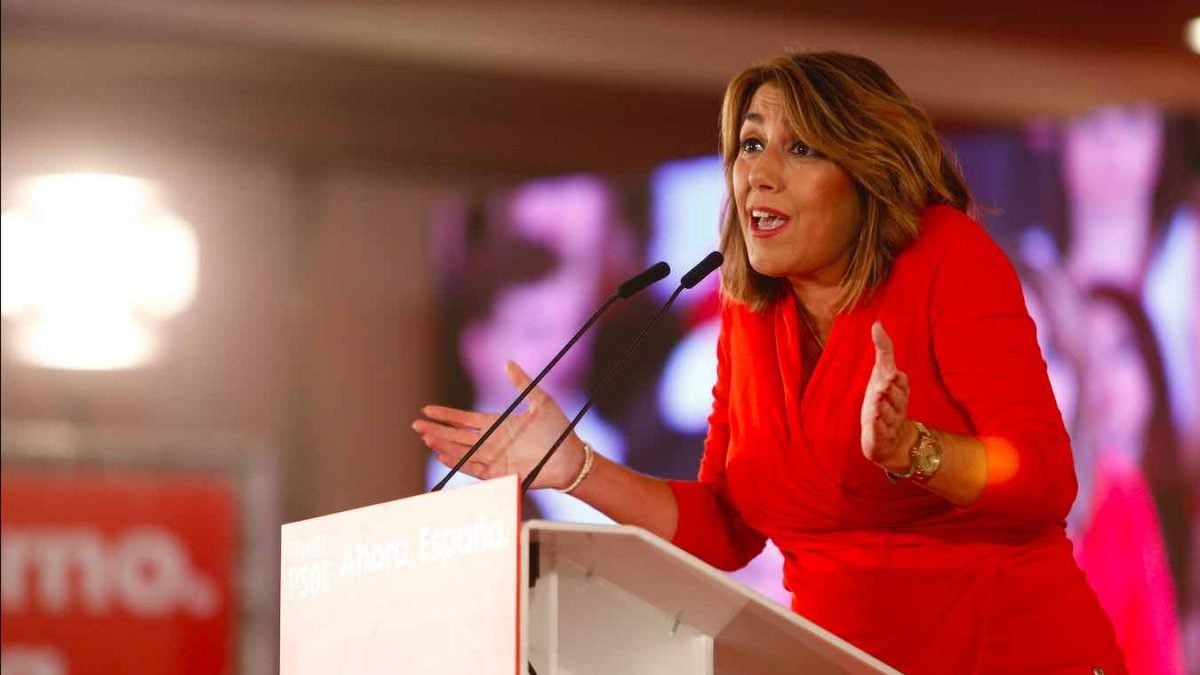 Susana Díaz, secretaria general del PSOE-A (Álex Cámara / Europa Press).