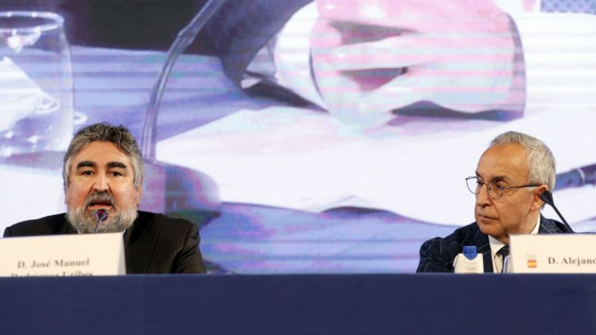 El ministro de Cultura y Deporte, José Manuel Rodríguez Uribes, y el presidente del COE, Alejandro Blanco. (Foto: COE)