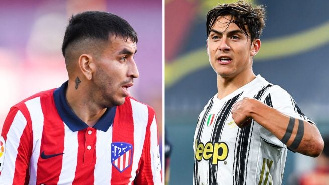Atlético y Juventus negocian un trueque Correa por Dybala