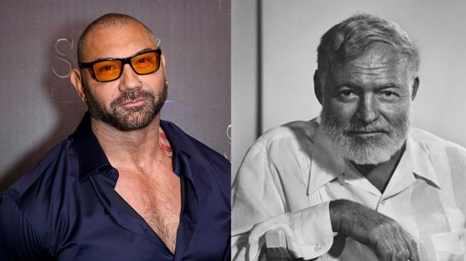 Dave Bautista como Hemingway