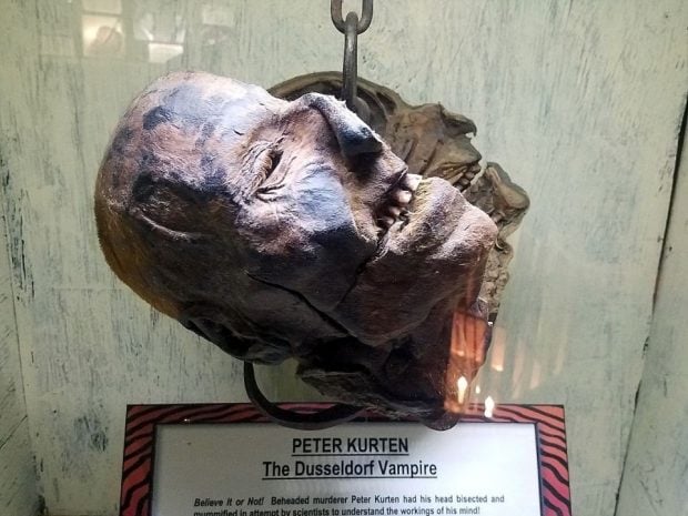 Peter Kürten: el vampiro de Düsseldorf que se exhibe en un museo de Estados Unidos