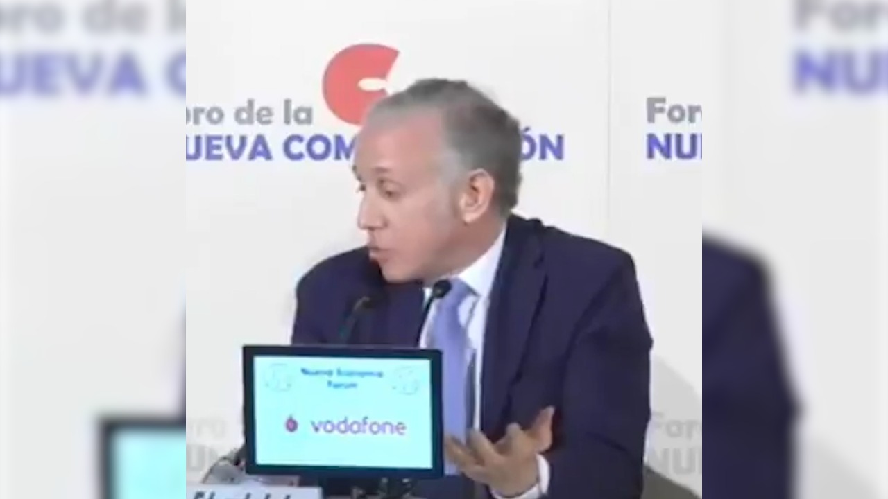 Eduardo Inda, director de OKDIARIO, en el vídeo.