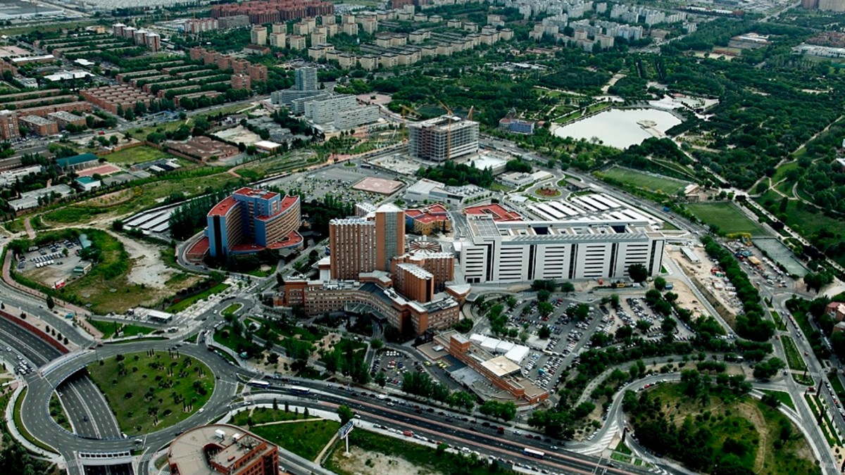 Vista aérea del Hospital 12 de Octubre(2)