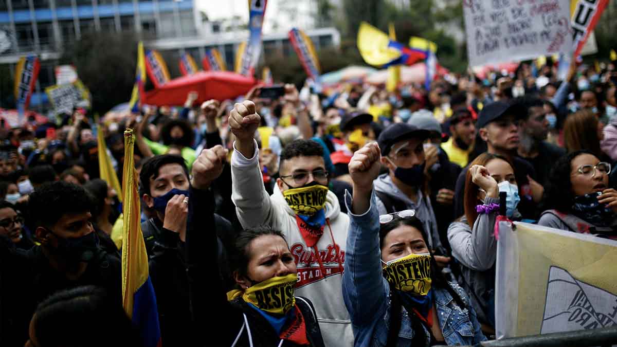 Las protestas en Colombia se recrudecen la última jornada deja al