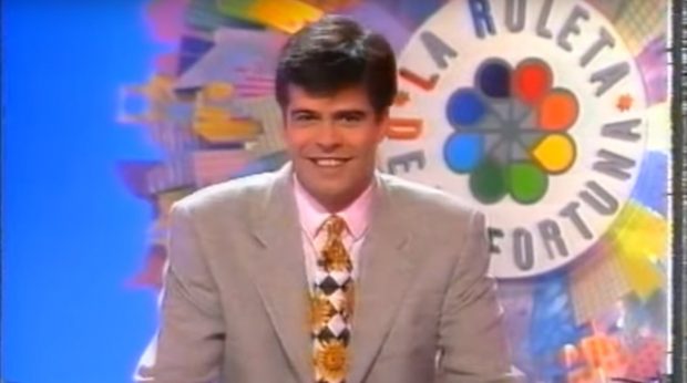 Andoni Ferreño fue uno de los muchos presentadores de 'La ruleta de la suerte' en Telecinco