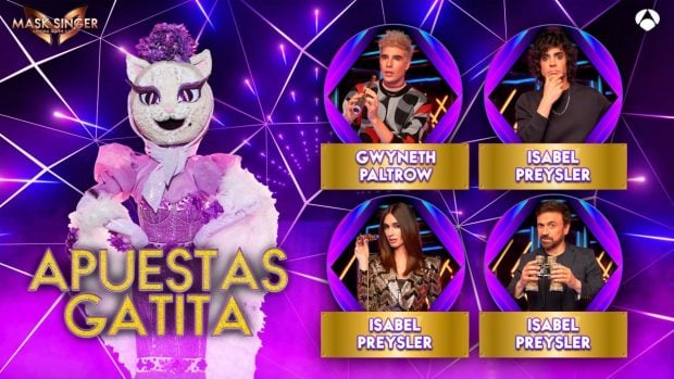 Apuestas sobre la identidad de Gatita, una de las máscaras de Mask Singer