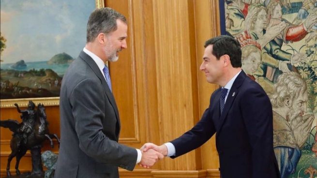 La Junta entregará el 14 de junio la primera Medalla de Honor de Andalucía al Rey Felipe VI