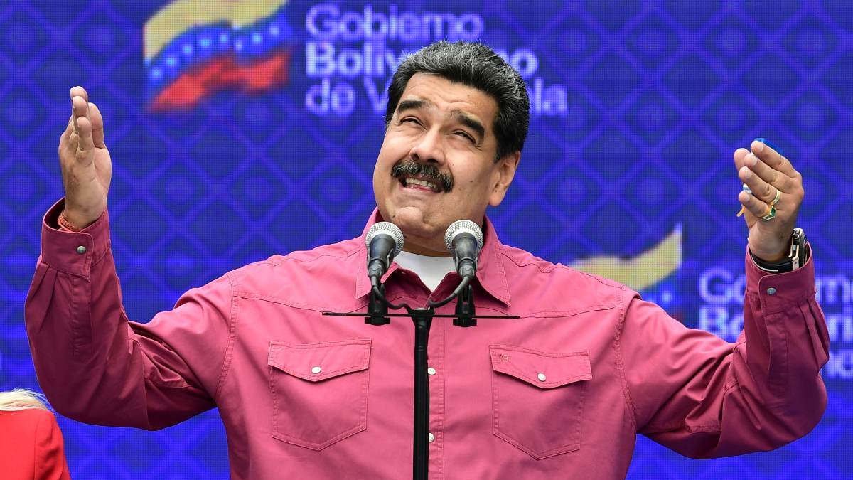 El dictador Nicolás Maduro