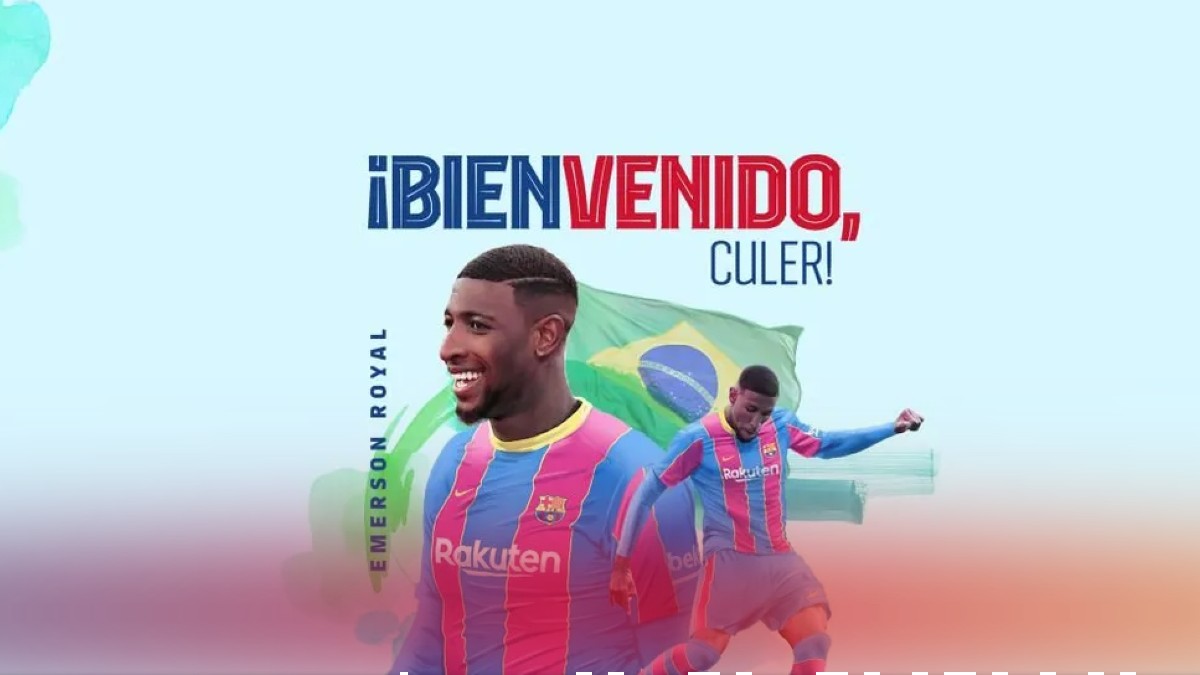 Emerson Royal, nuevo jugador del Barcelona.