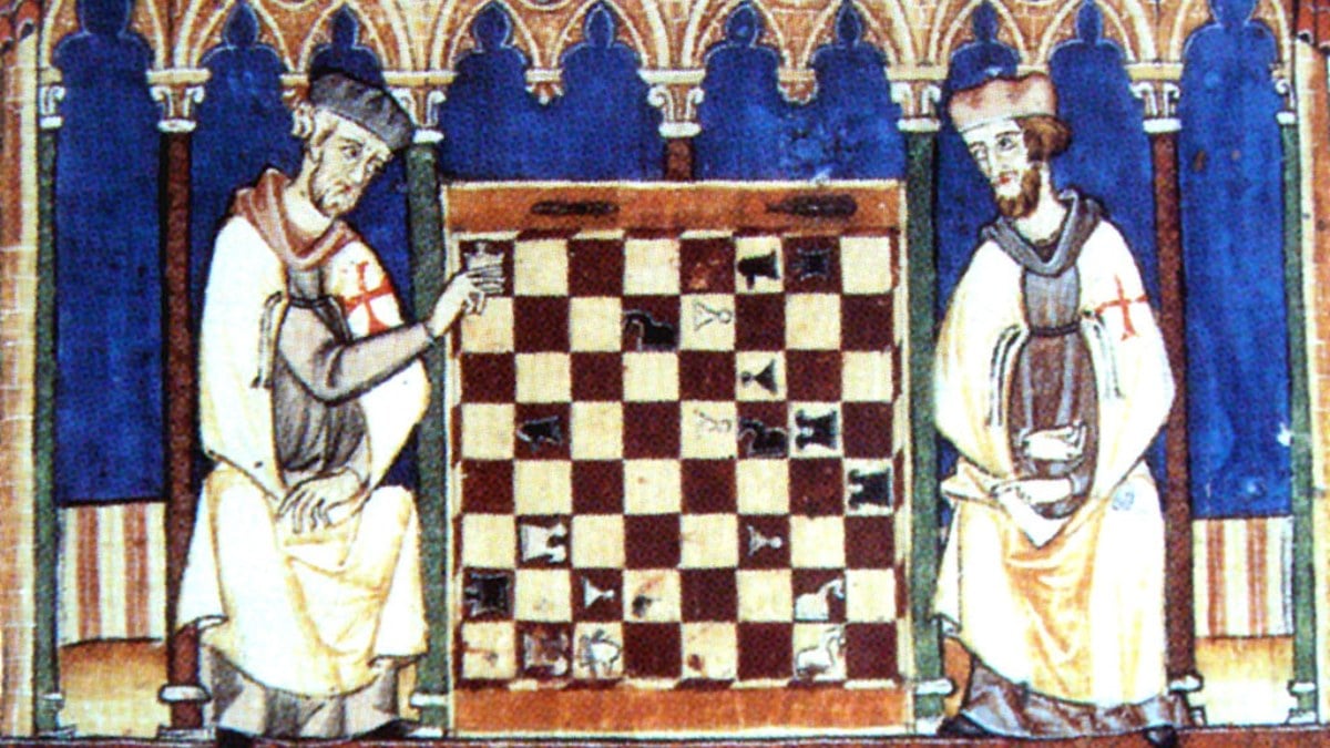 Juegos de mesa en la Edad Media