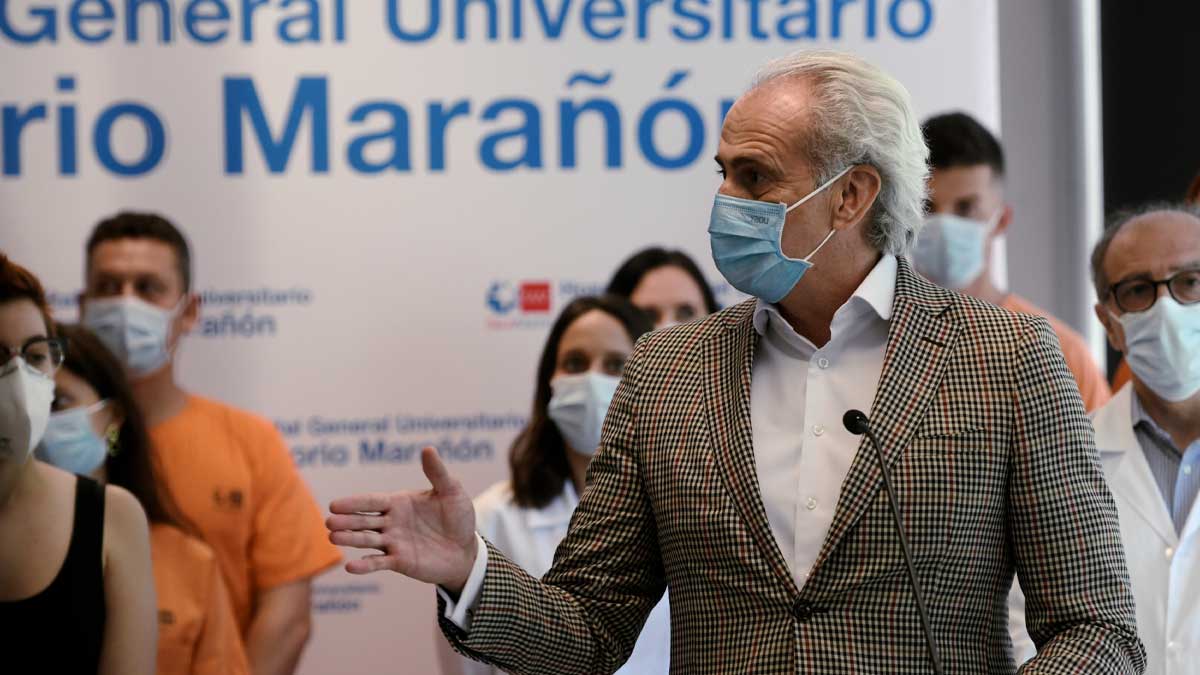 El consejero de Sanidad de la Comunidad de Madrid, Enrique Ruiz Escudero. Foto: EP