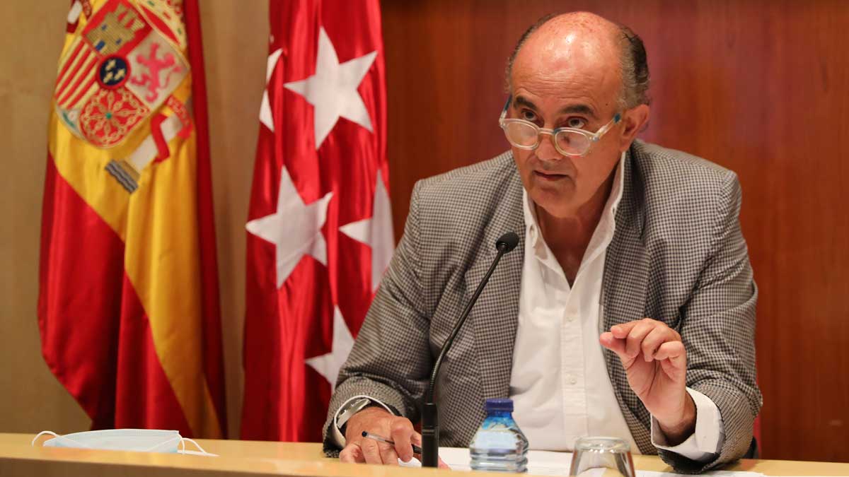 El viceconsejero de Salud Pública y Plan COVID de la Comunidad de Madrid, Antonio Zapatero.