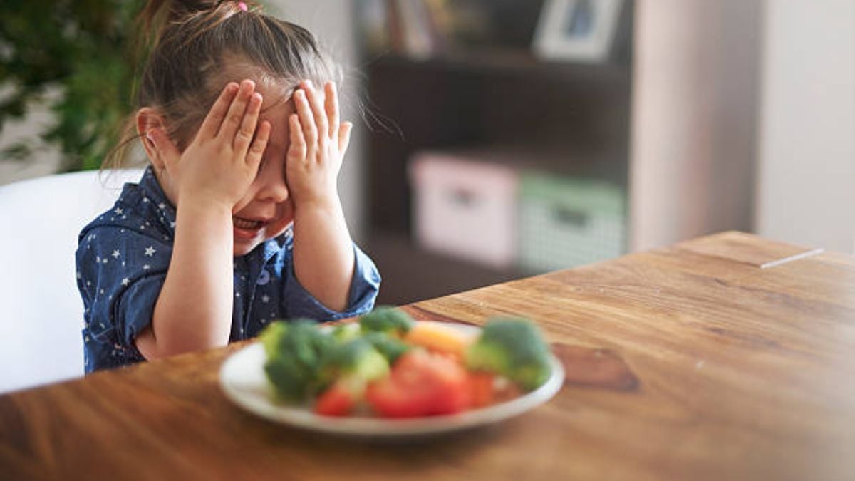 Los motivos por los que los niños ponen resistencia a las verduras y legumbres