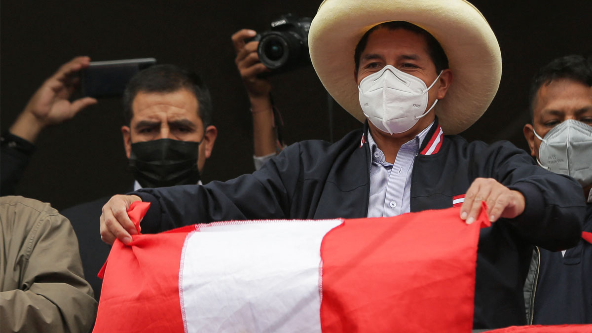 El peruano Pedro Castillo (Foto: AFP)