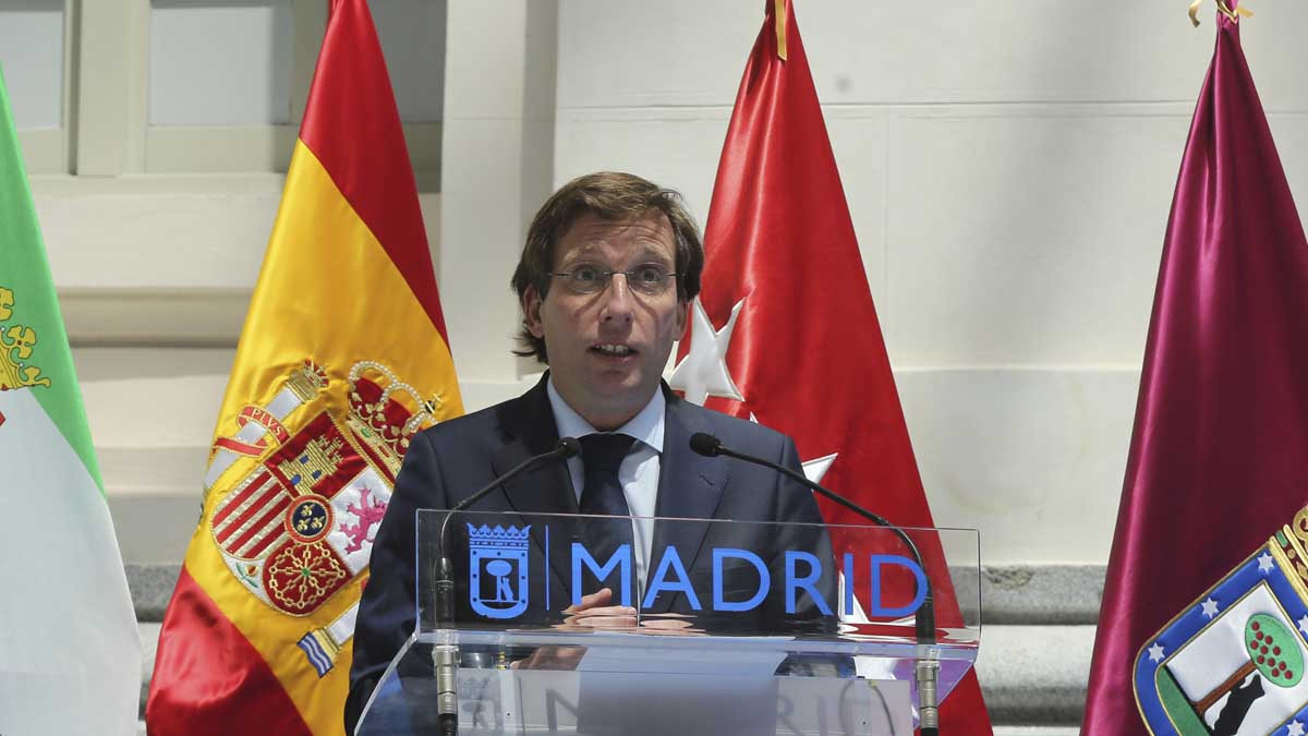 El alcalde de Madrid, José Luis Martínez-Almeida. Foto: Europa Press.