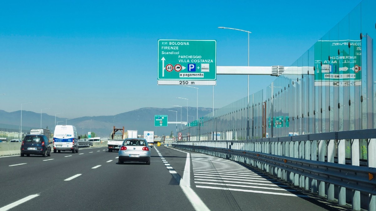 Una de las autopistas que Atlantia tiene en Italia a través de Autostrade