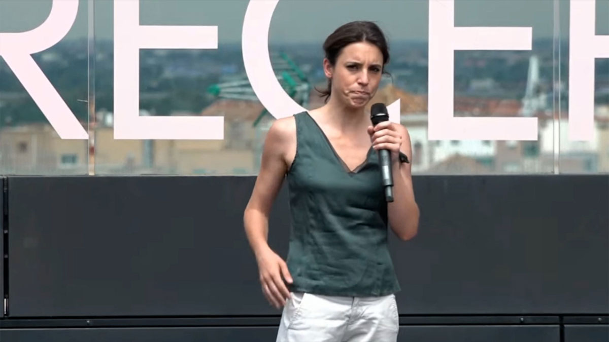 Irene Montero, ministra de Igualdad.