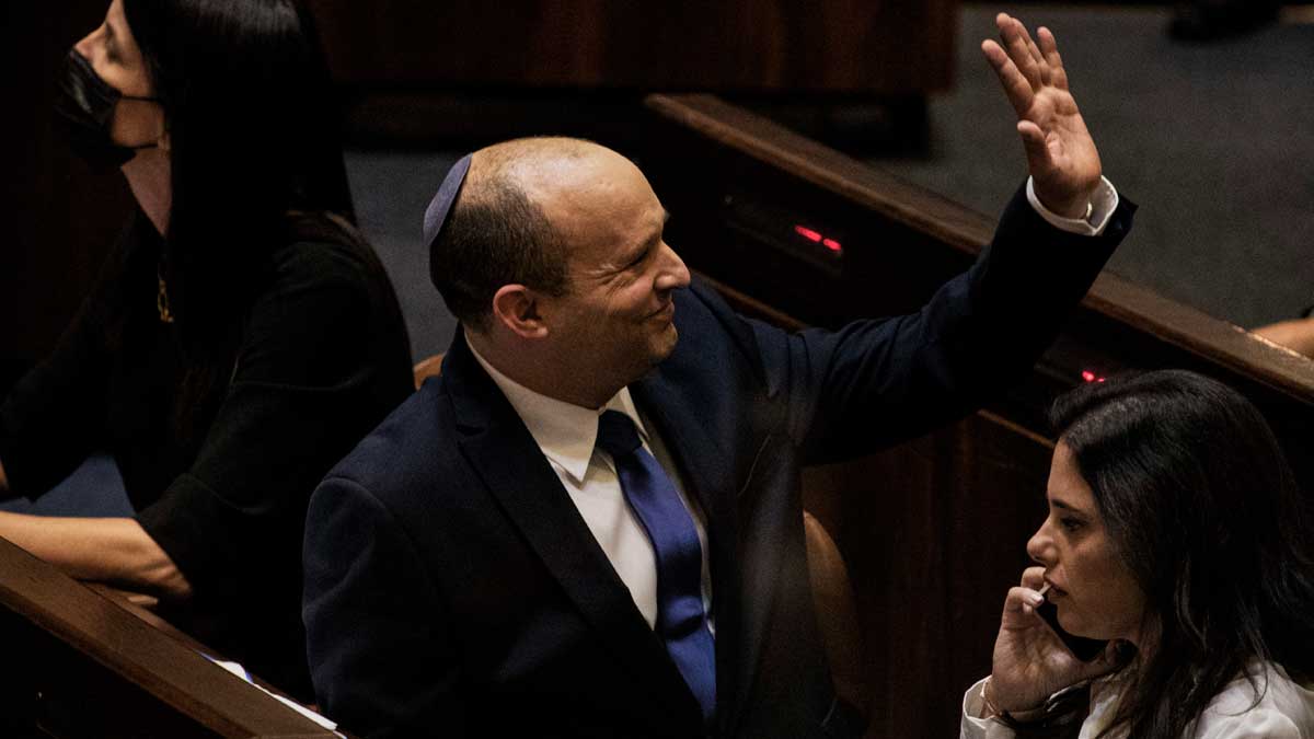 Naftali Bennett, nombrado primer ministro por el Parlamento de Israel y que sucederá a Benjamin Netanyahu en el cargo. Foto: EP