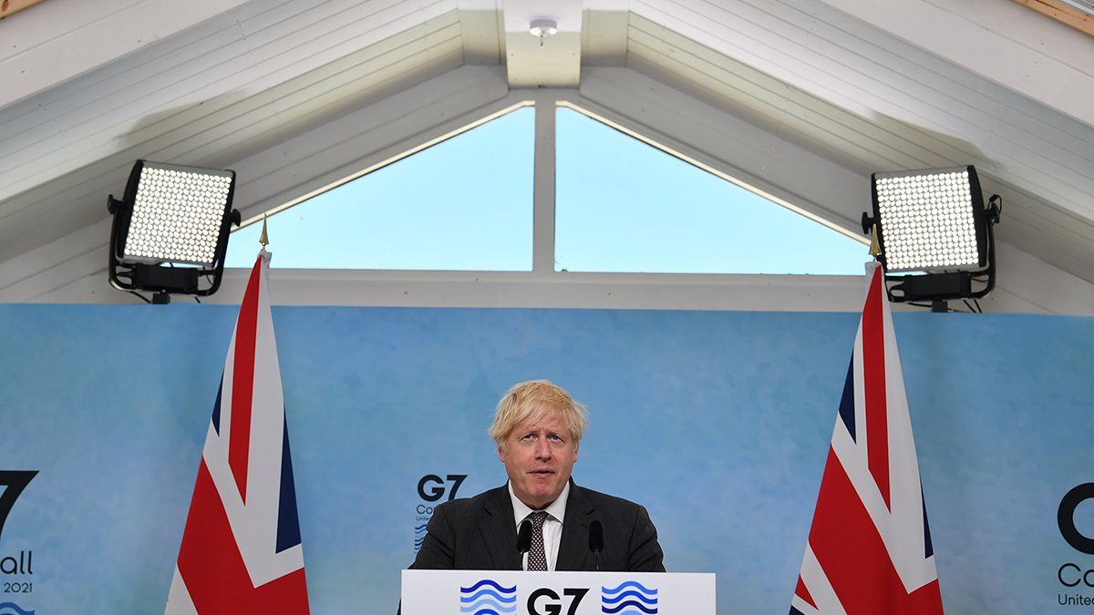 El primer ministro británico, Boris Johnson.