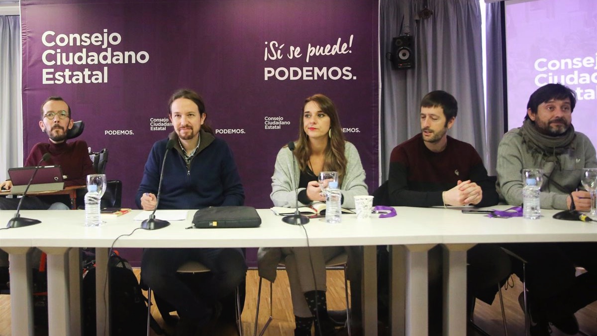 Las bases de Podemos castigan a Echenique y encumbran al mantero en la cúpula de Belarra