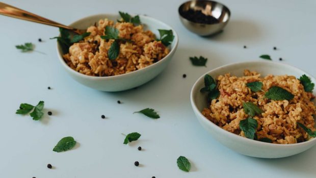 Arroz con verduras