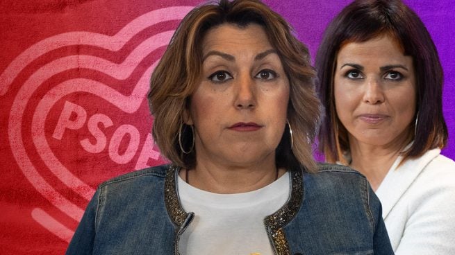 Susana Díaz y Teresa Rodríguez.