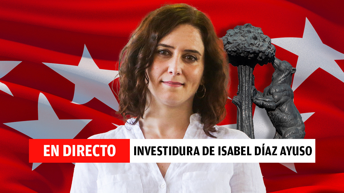 Votación de investidura de Isabel Díaz Ayuso, en directo.