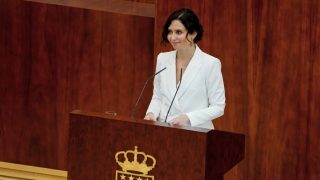 Isabel Díaz Ayuso este jueves. (Foto: Pool)