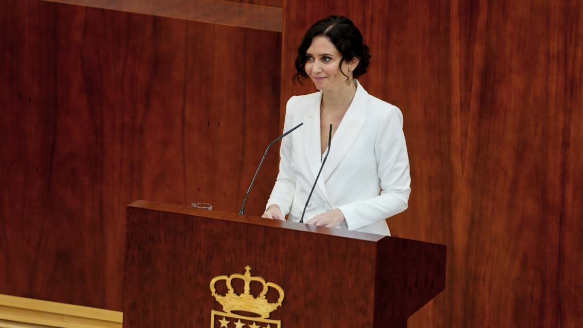 La presidenta de Madrid, Isabel Díaz Ayuso.