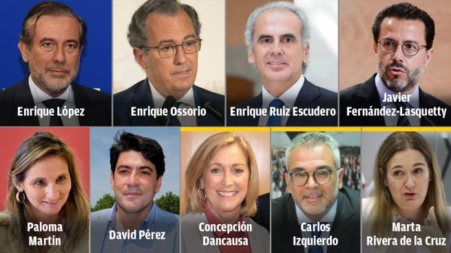 Quién es quién en el nuevo Gobierno de Ayuso: Dancausa, Izquierdo y Rivera de la Cruz, las novedades