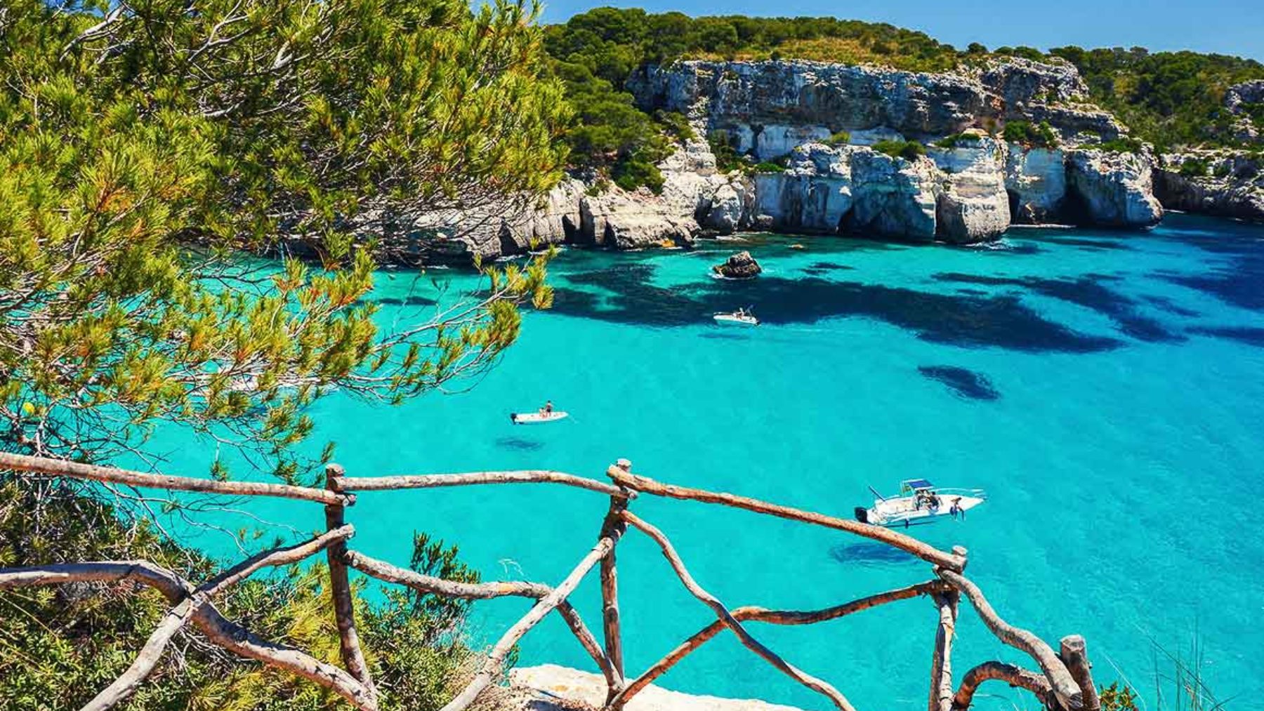 Playa en las Islas Baleares.