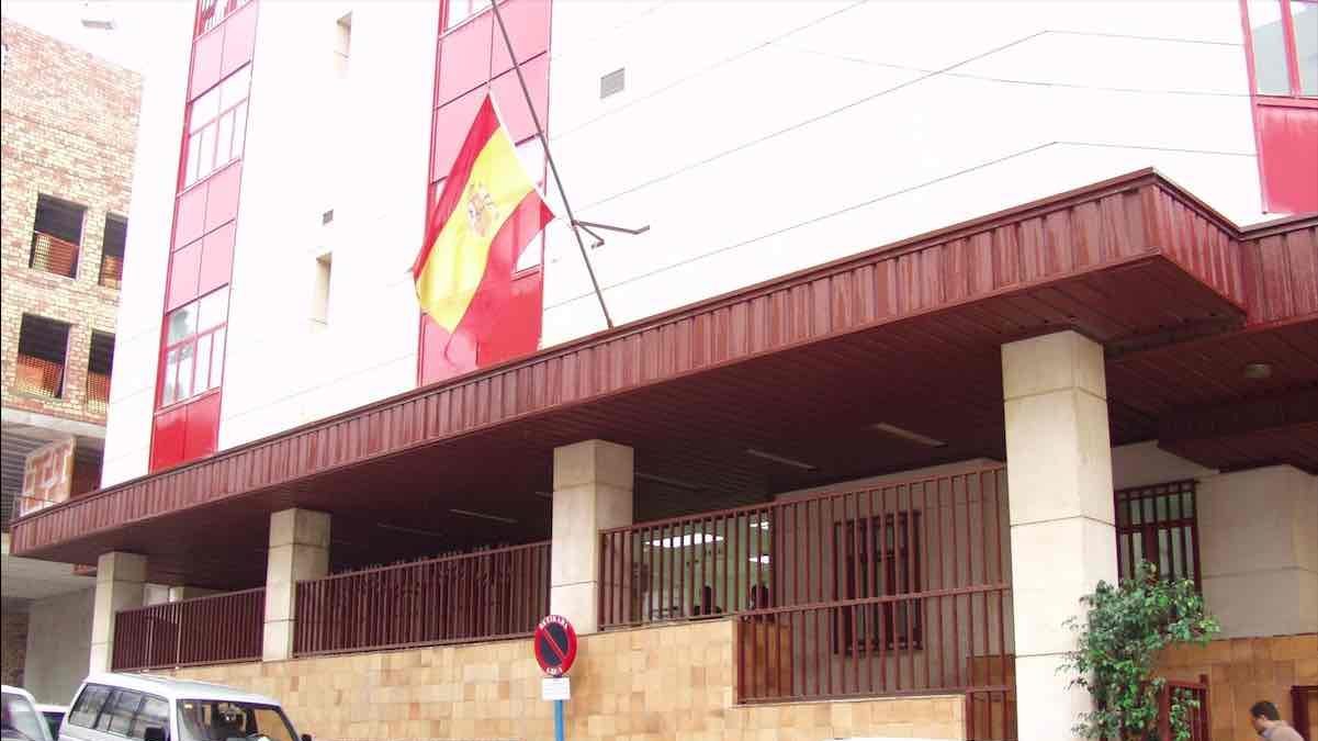Fachada de la sede de los Juzgados de Ceuta (EUROPA PRESS).