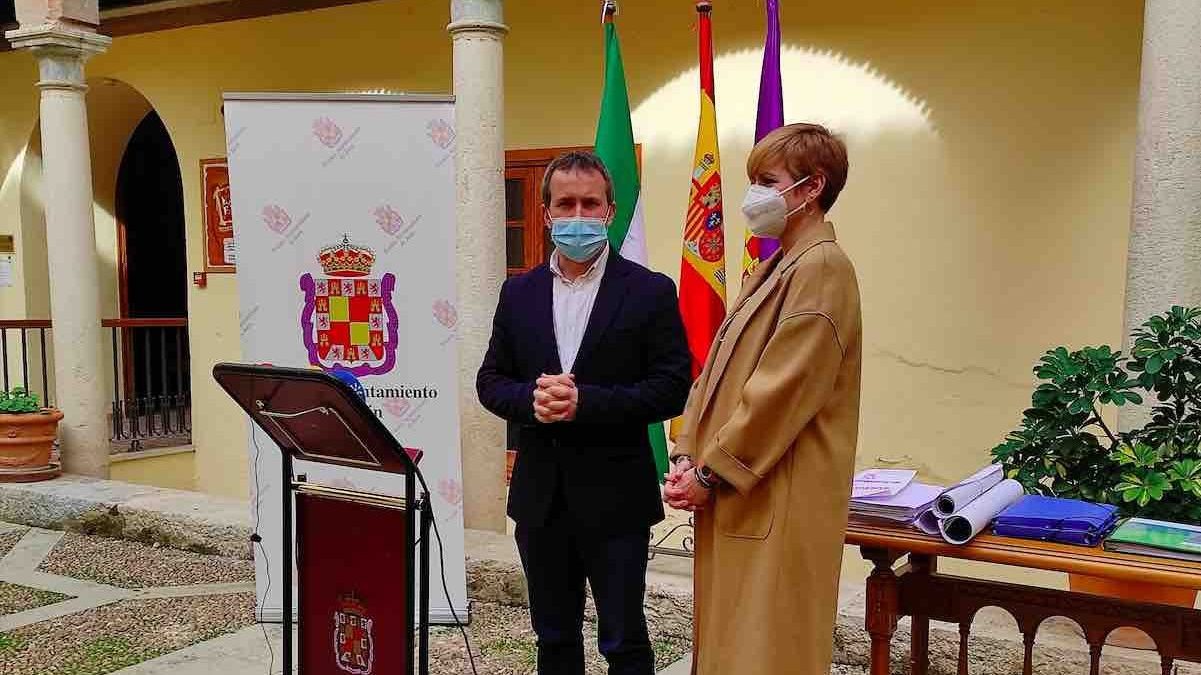 Julio Millán (PSOE) y María Cantos (Cs) -EUROPA PRESS-.