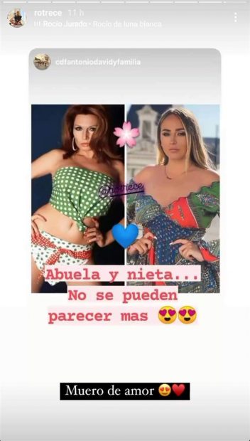 Rocío Flores en Instagram