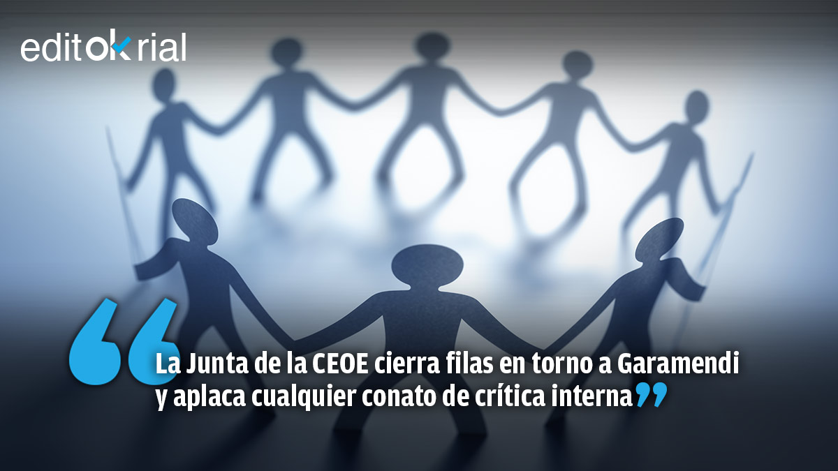Sánchez reduce la CEOE a una pandilla de subsidiarios