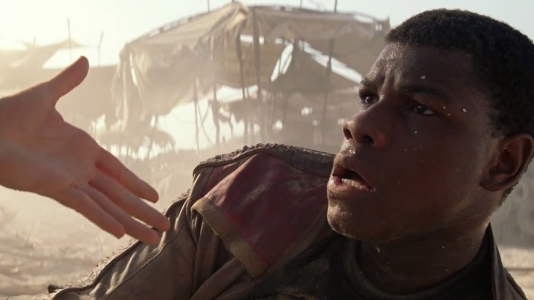 John Boyega en Star Wars: El despertar de la fuerza» (Disney)