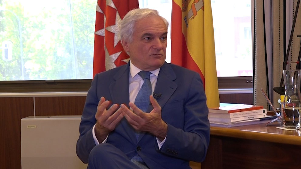 El presidente de CEIM, Miguel Garrido.