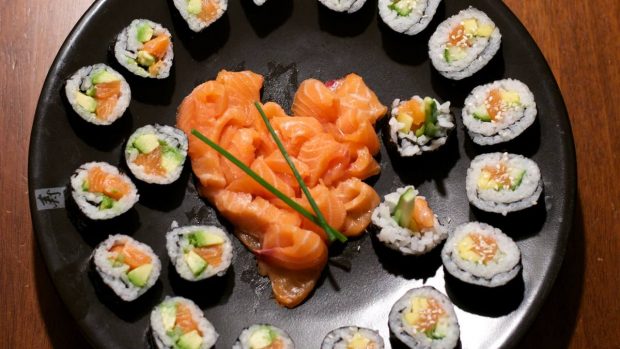 Sushi decorativo
