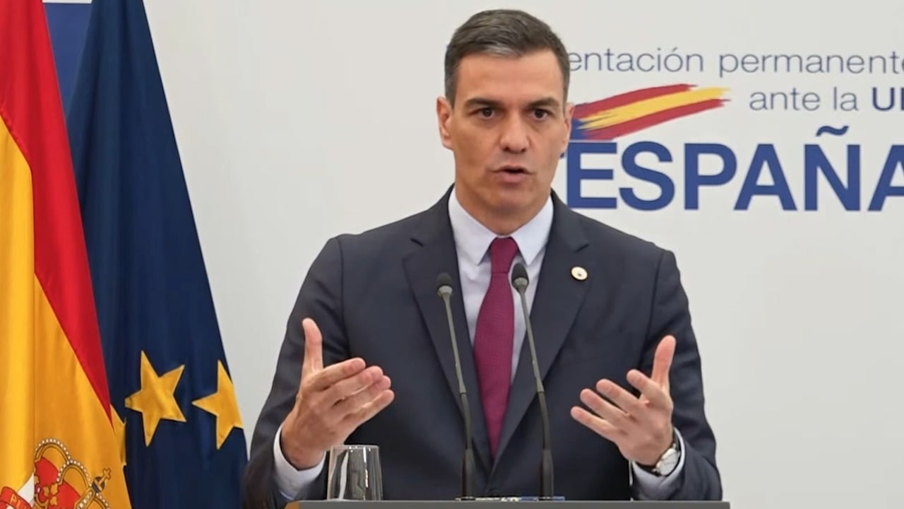 Pedro Sánchez tras el Consejo Europeo.