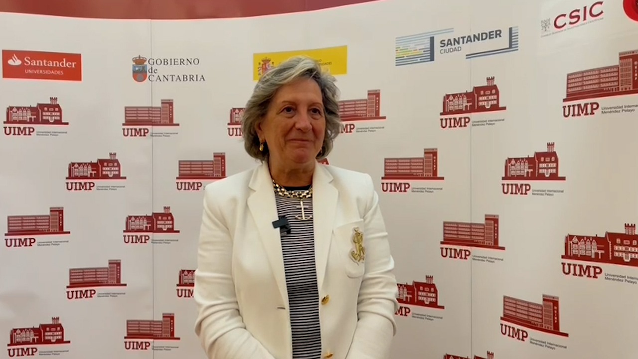 Pilar González de Frutos, presidenta de Unespa