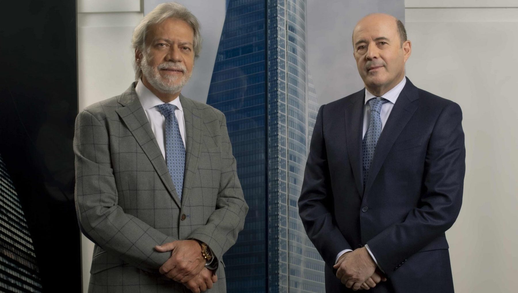 Luis Amodio y José Antonio Fernández Gallar, presidente y CEO de OHL. @OHL