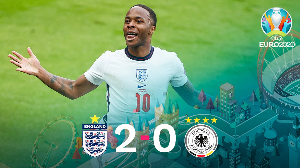 Inglaterra venció a Alemania en Wembley.