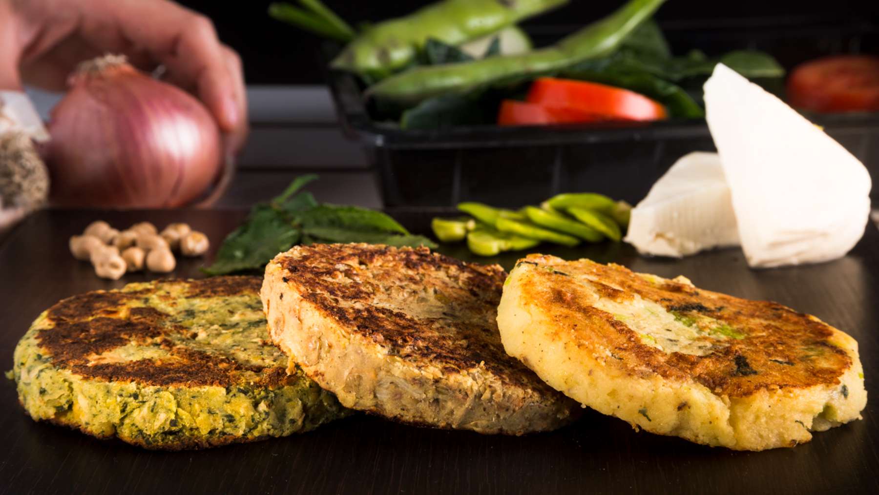 Hamburguesas de verduras