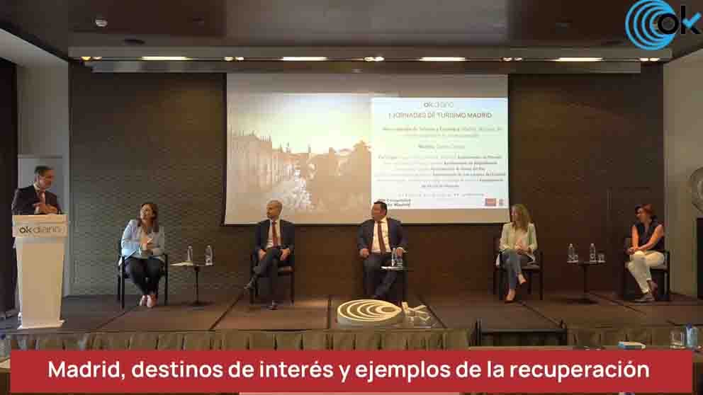 Participantes primera mesa I Jornadas de Turismo Madrid OKDIARIO
