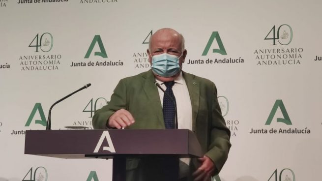 Jesús Aguirre, consejero de Salud de la Junta de Andalucía.