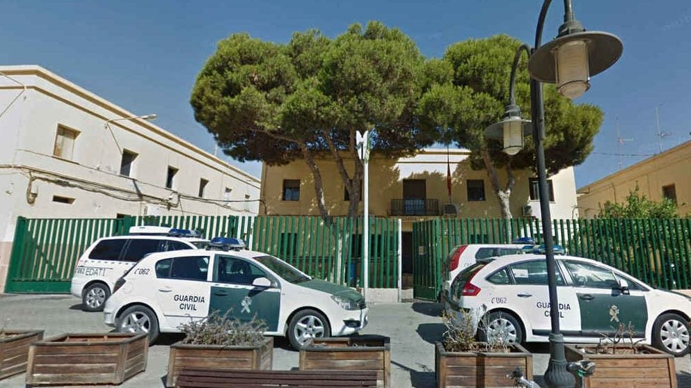 Comisaría de la Guardia Civil en Roquetas de Mar (Almería).
