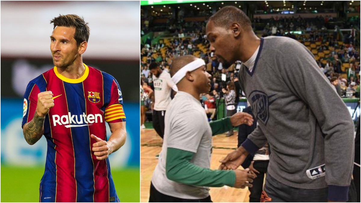 Leo Messi, Isaiah Thomas y Kevin Durant