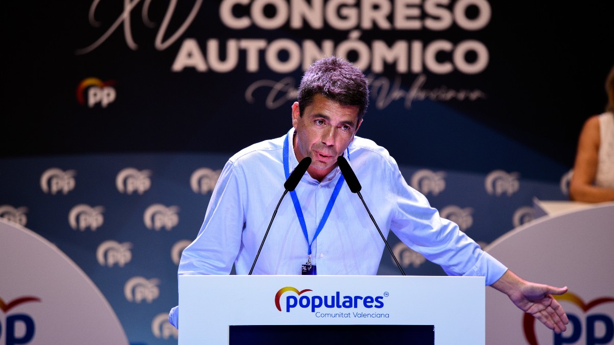 El nuevo líder del PP de la Comunidad Valenciana, Carlos Mazón.