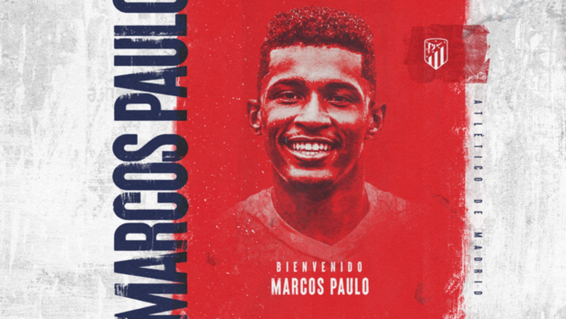 El Atlético de Madrid ha hecho oficial la contratación de Marcos Paulo. (atleticodemadrid.com)