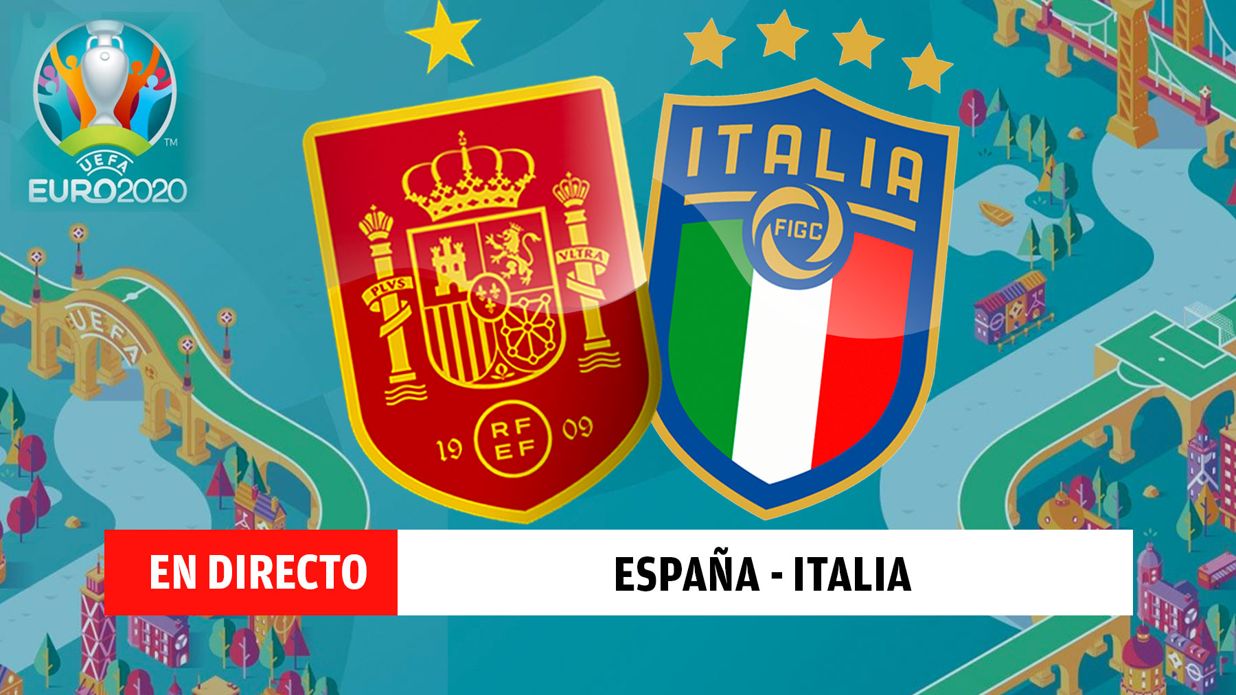 España – Italia, partido de la Eurocopa en directo